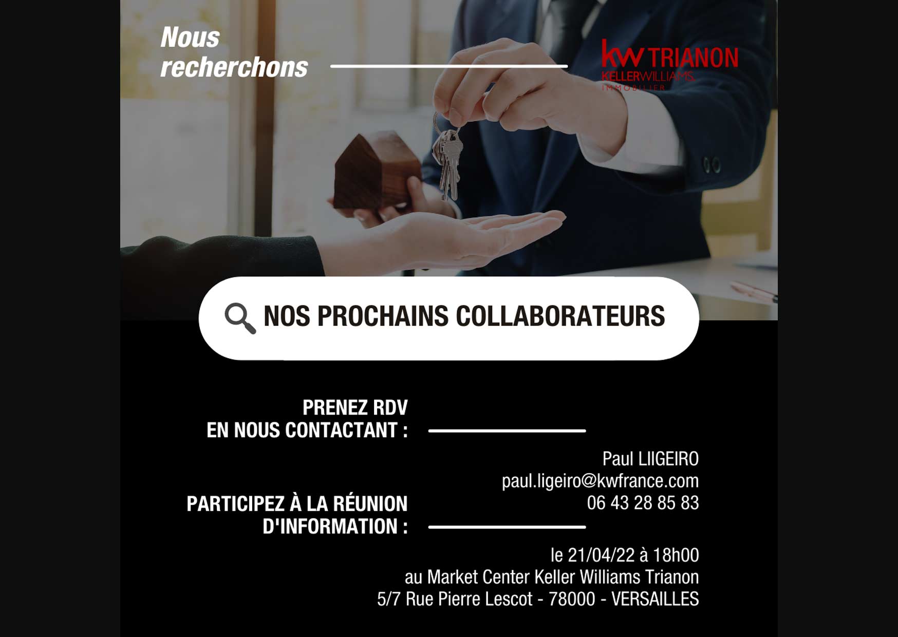 Réunion d'informations KW Trianon - 21 avril 2022